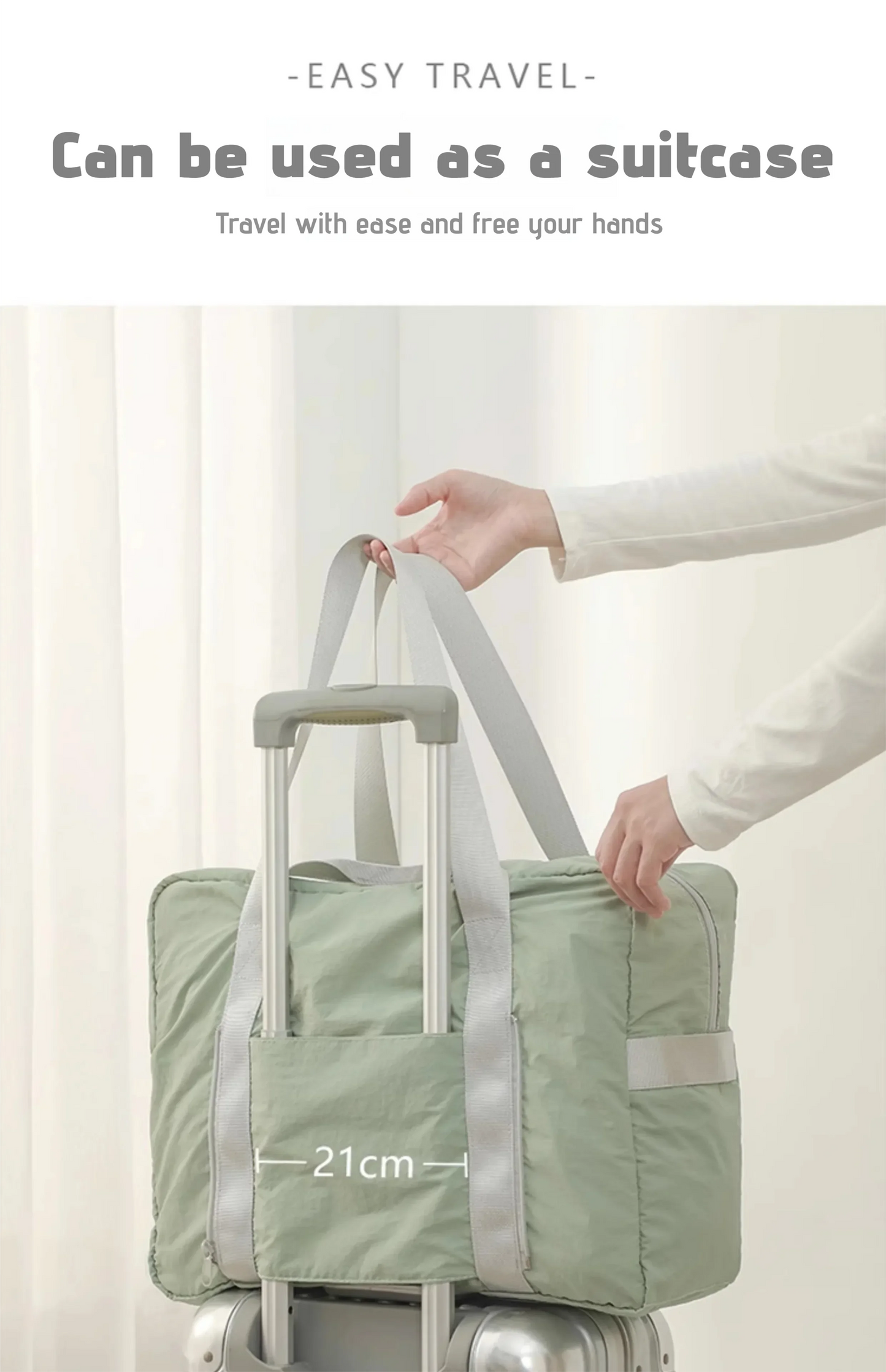 Waterproof Foldable Travel Duffle Bag | Large Capacity & Versatile