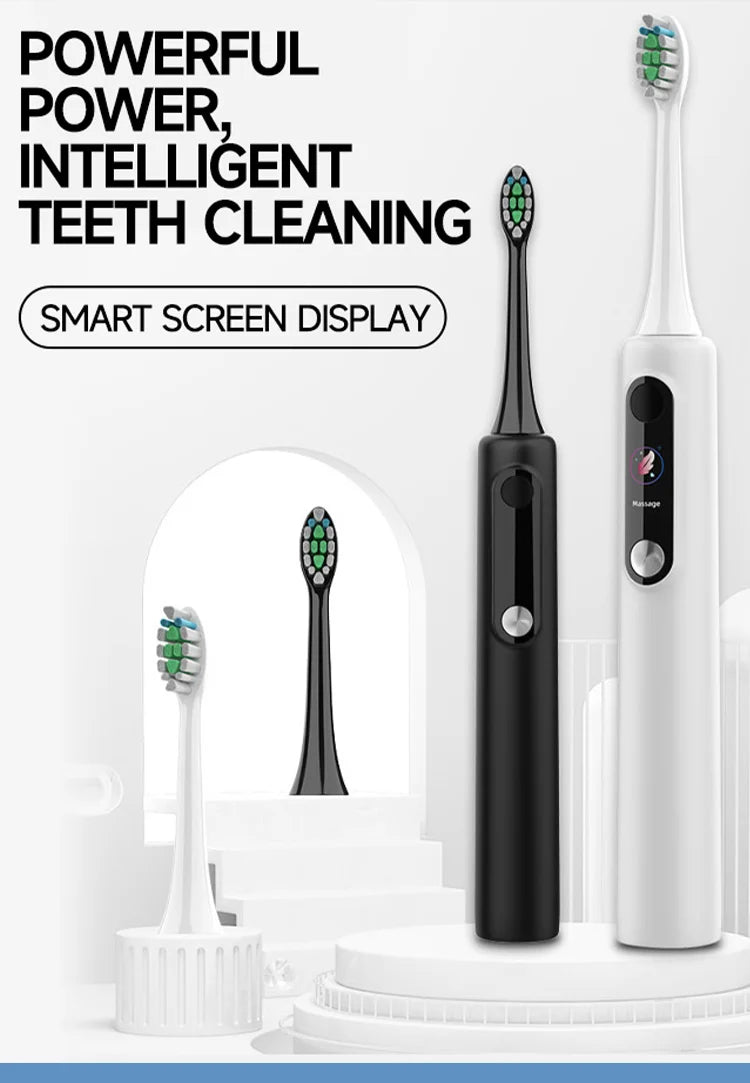 Intelligent Magnetic Suspension Ultrasonic Electric Toothbrush | Deep Clean 2026