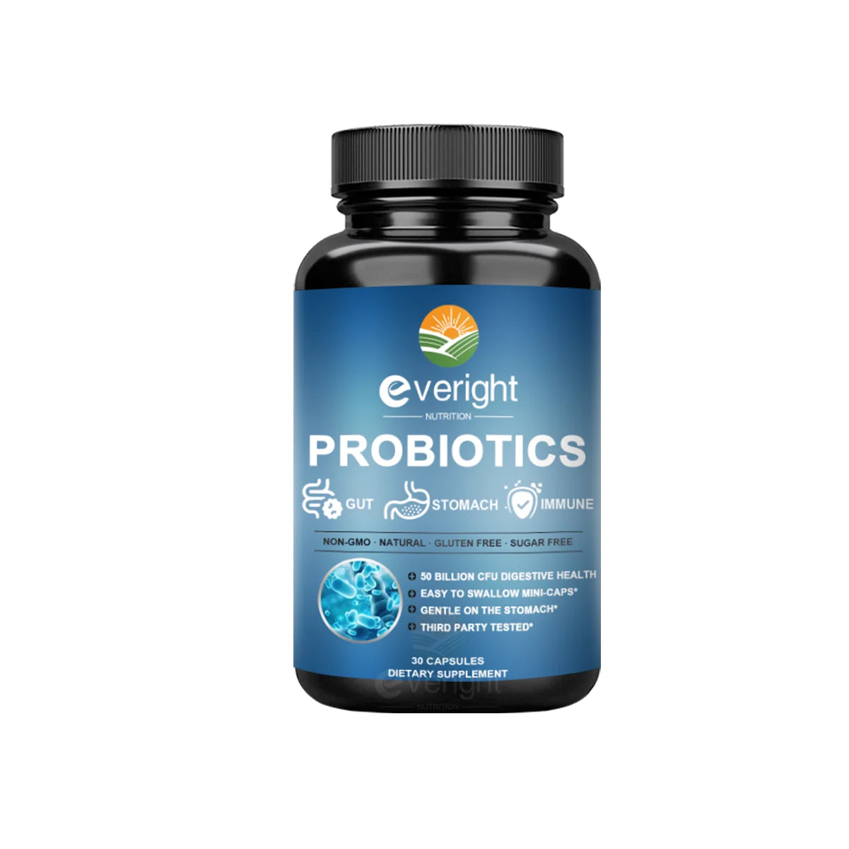 50 Billion CFU Probiotics | Daily Digestive & Gut Health Support