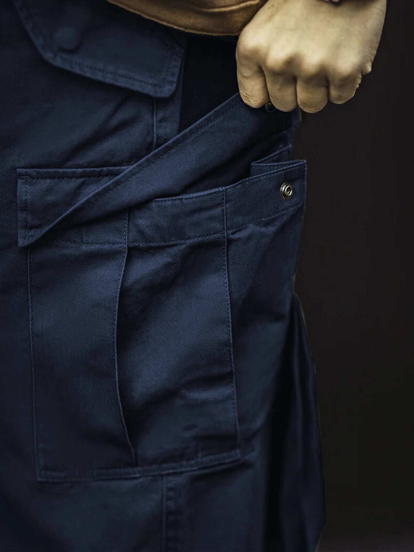 Men's Vintage Multi-Pocket Tactical Cargo Pants | All-Season Comfort