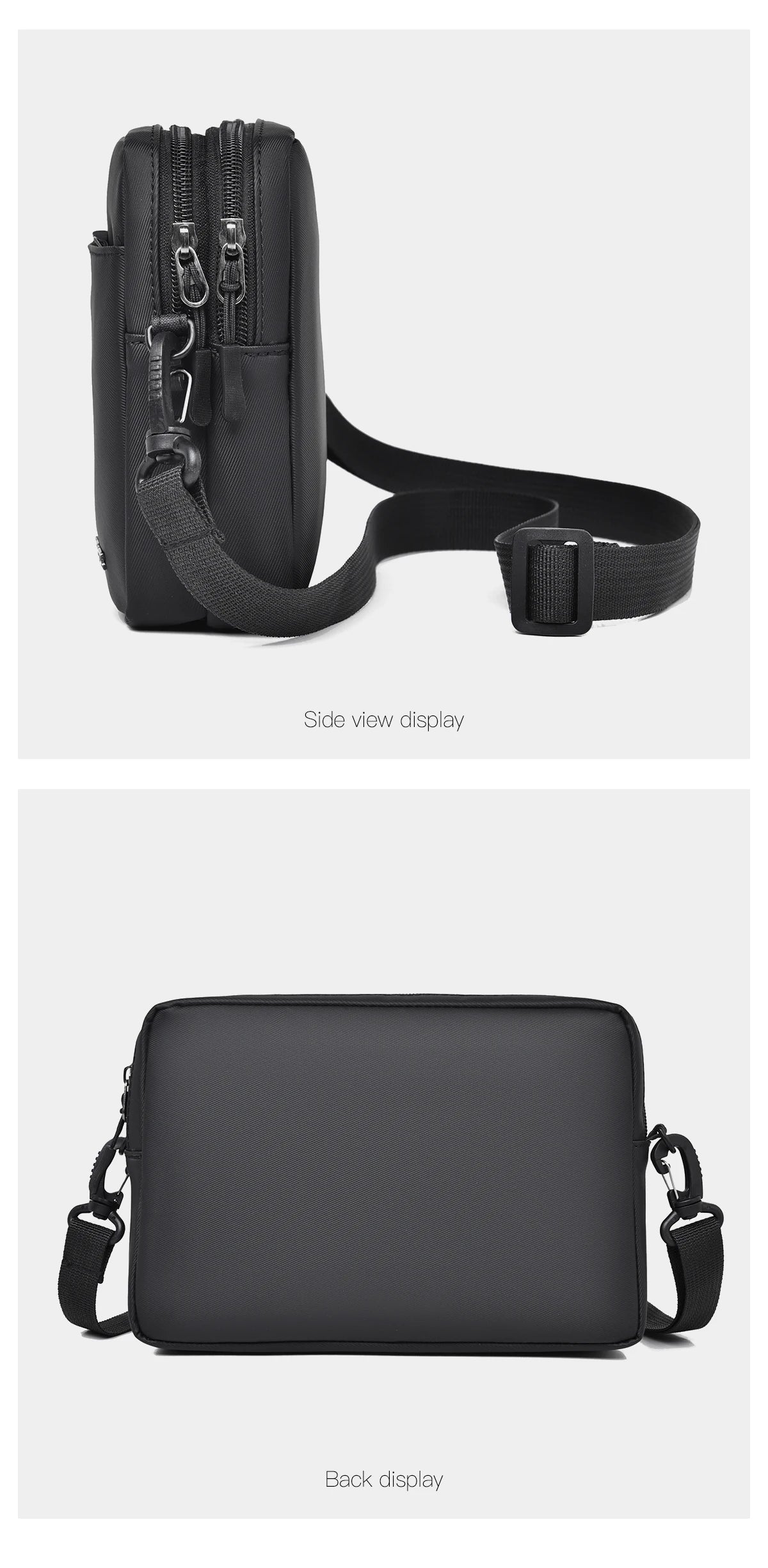 Men's Waterproof Messenger Bag | Versatile Outdoor Shoulder Bag