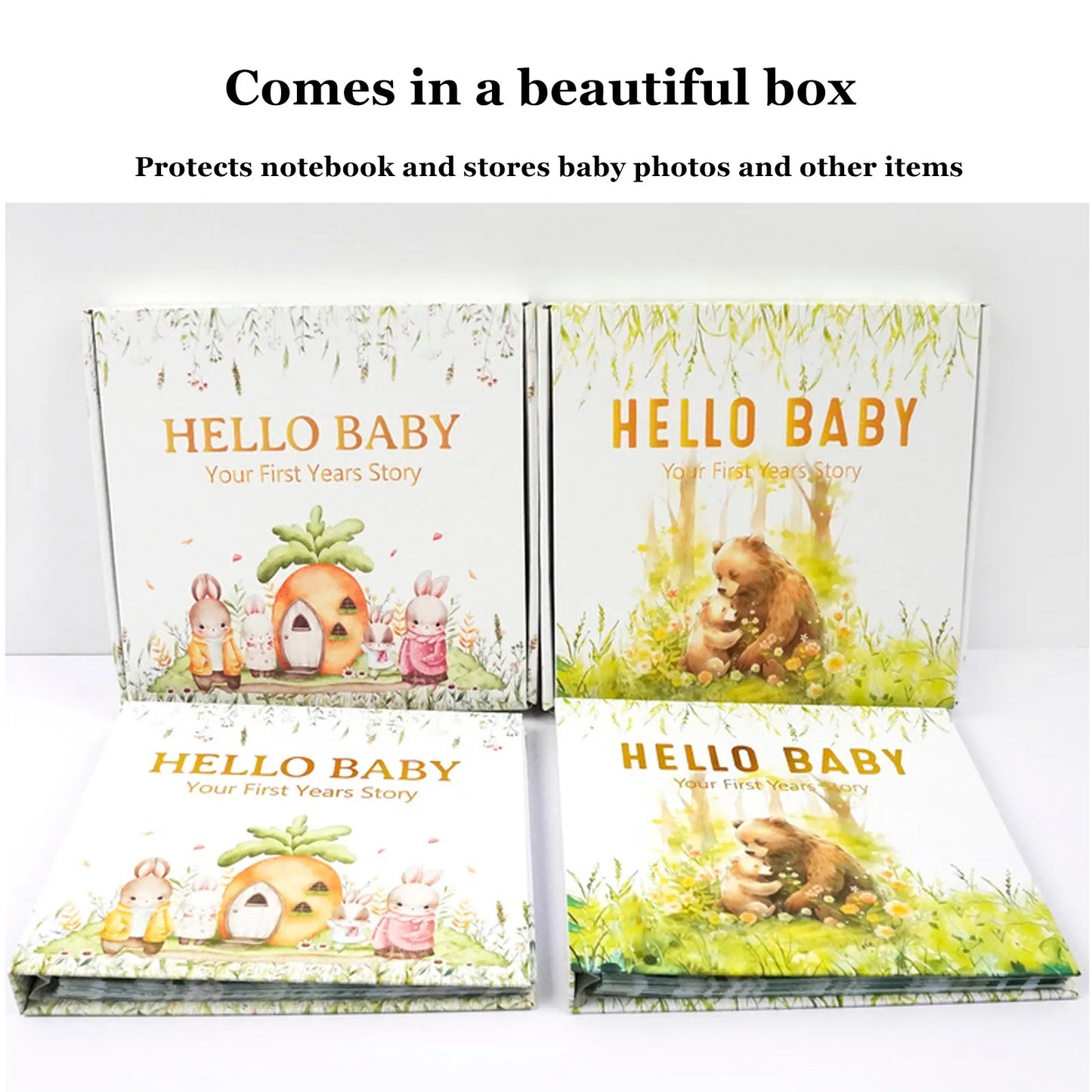 Baby Memory Book | Keepsake Pregnancy Diary for Growth Milestones