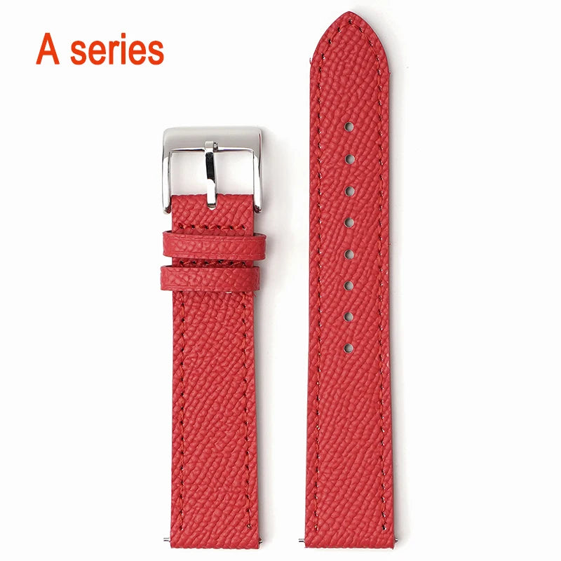 Calfskin Leather Watch Strap | Quick Release, Handmade Design