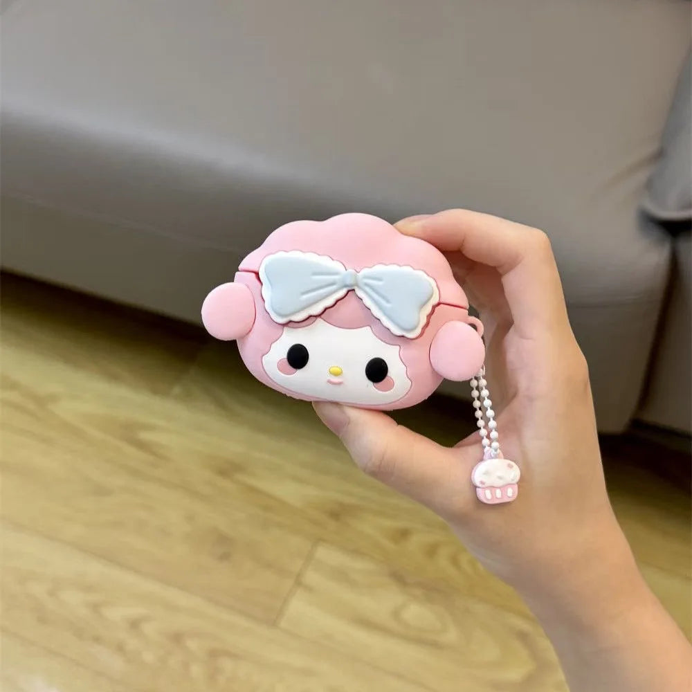 Cute Pink Melody Earphone Case | Protective Cover for AirPods