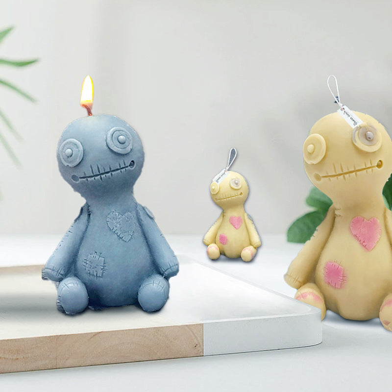 Halloween Curse Doll Candle Silicone Mold | DIY Craft Kit