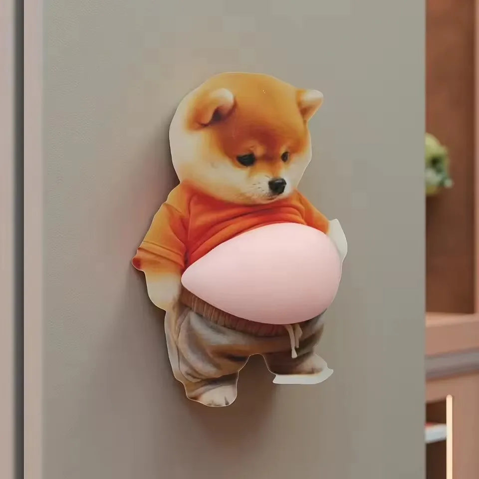 Cute 3D Puppy Squeezeable Phone Case Decoration | Kids Party Favor
