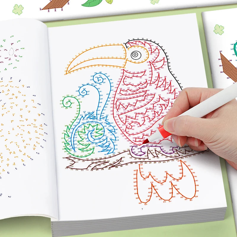 Extreme Dot To Dot Coloring Book | Fun Puzzle Activity for All Ages