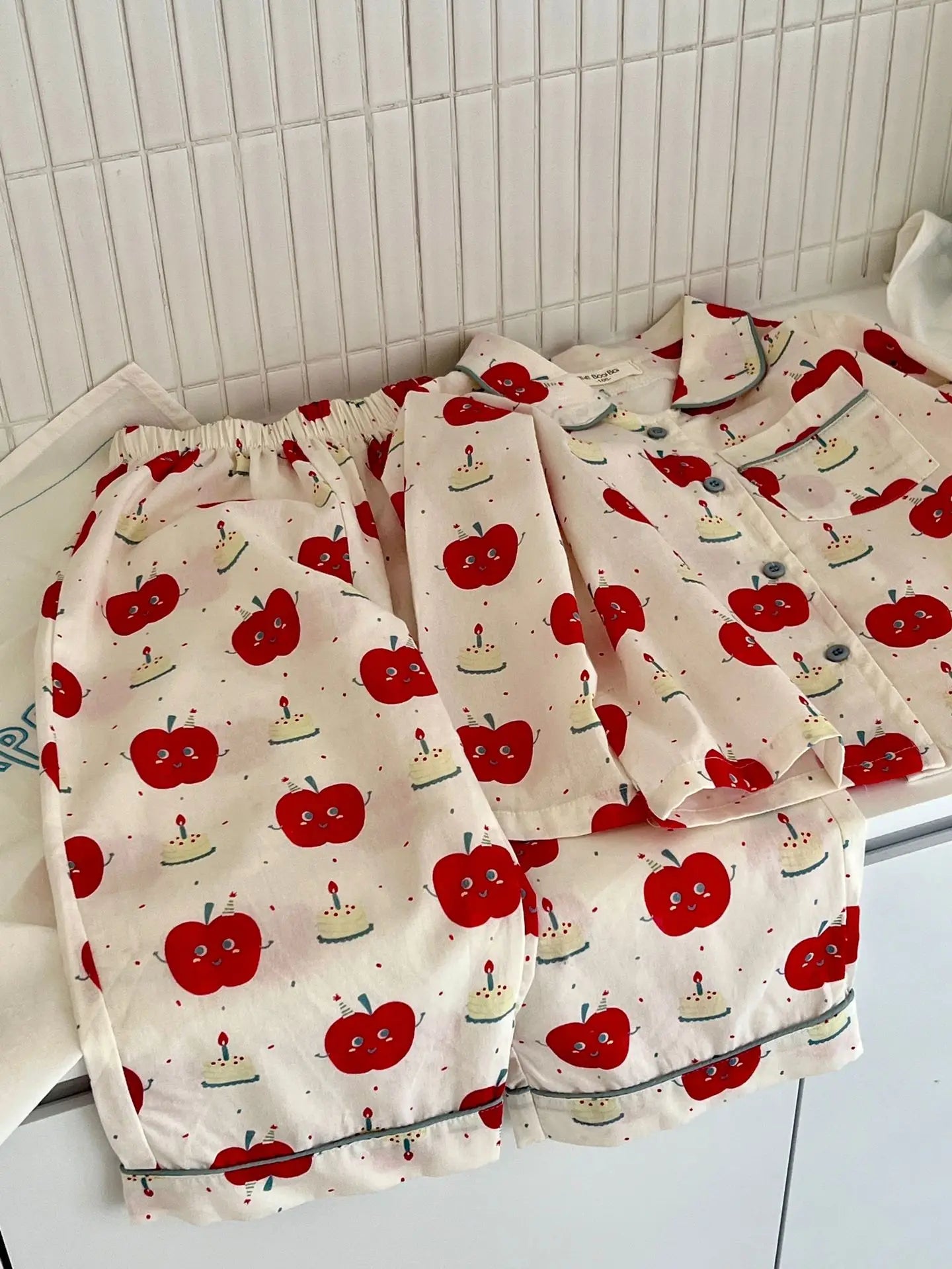 Spring Children's Cartoon Homewear Outfits | Cute Pajamas Set