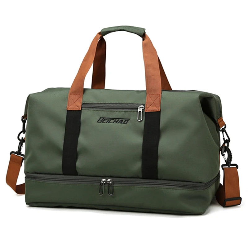Large-Capacity Travel Bag | Waterproof Sports Fitness Luggage
