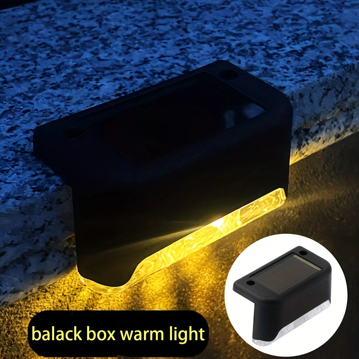 Solar Powered Deck Lights | Waterproof LED Step Lights