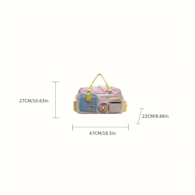 Lightweight Travel Bag for Women | Stylish Gym & Weekend Duffel