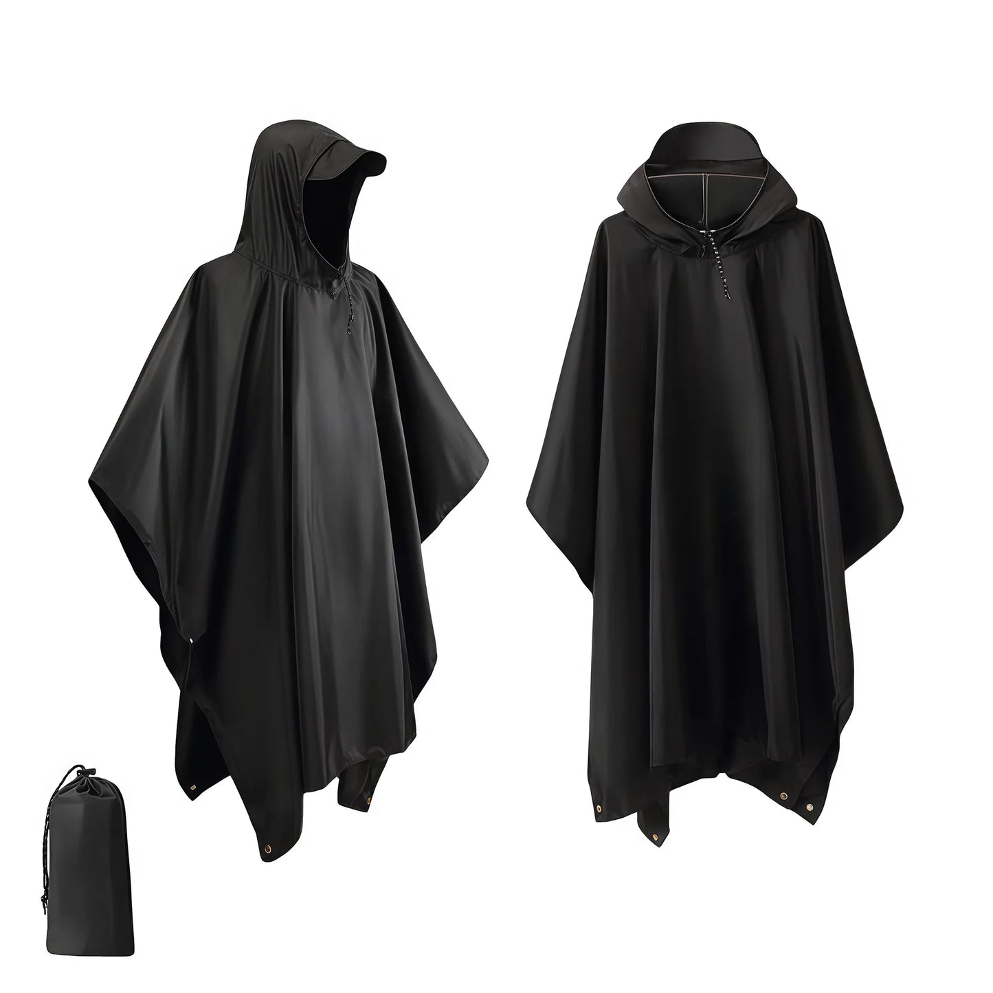 Impermeable de viaje 3 en 1 | Poncho ligero para entusiastas del aire libre
