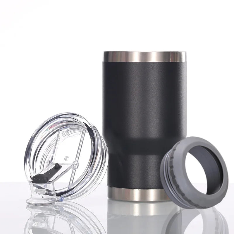 4 in 1 Travel Mug & Can Cooler | Insulated Summer Beverage Holder