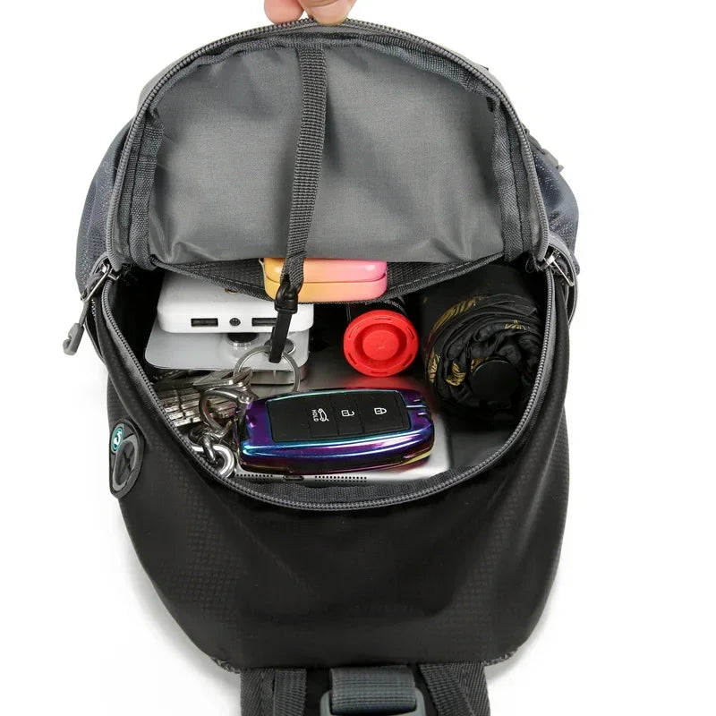 Anti-Theft Waterproof Crossbody Shoulder Backpack | Ultimate Sport Bag