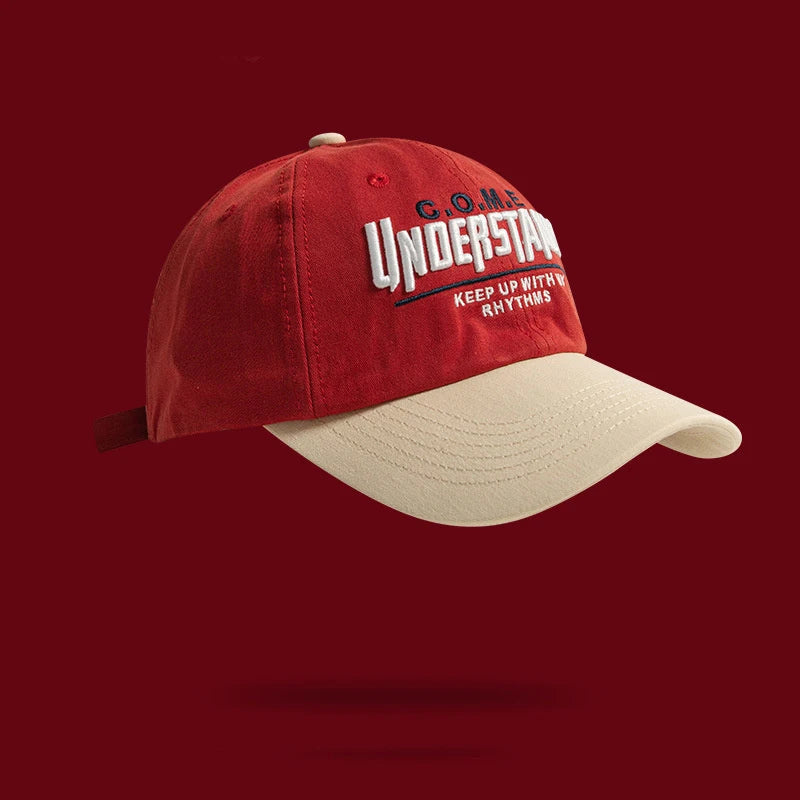Adjustable Embroidery Baseball Cap | Stylish Sun Protection Hat