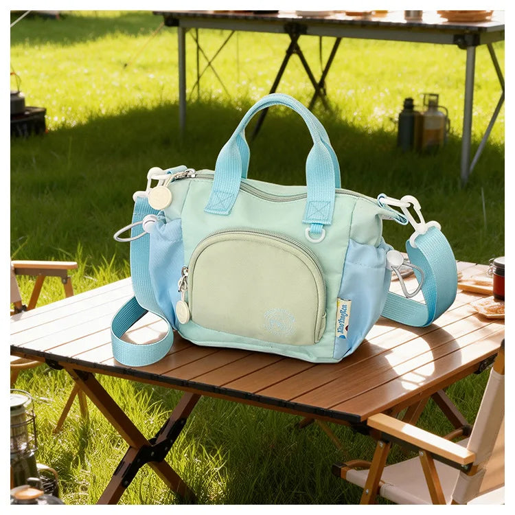 Elegante Bolso de Hombro Color Block | Bandolera Versátil para Mujer