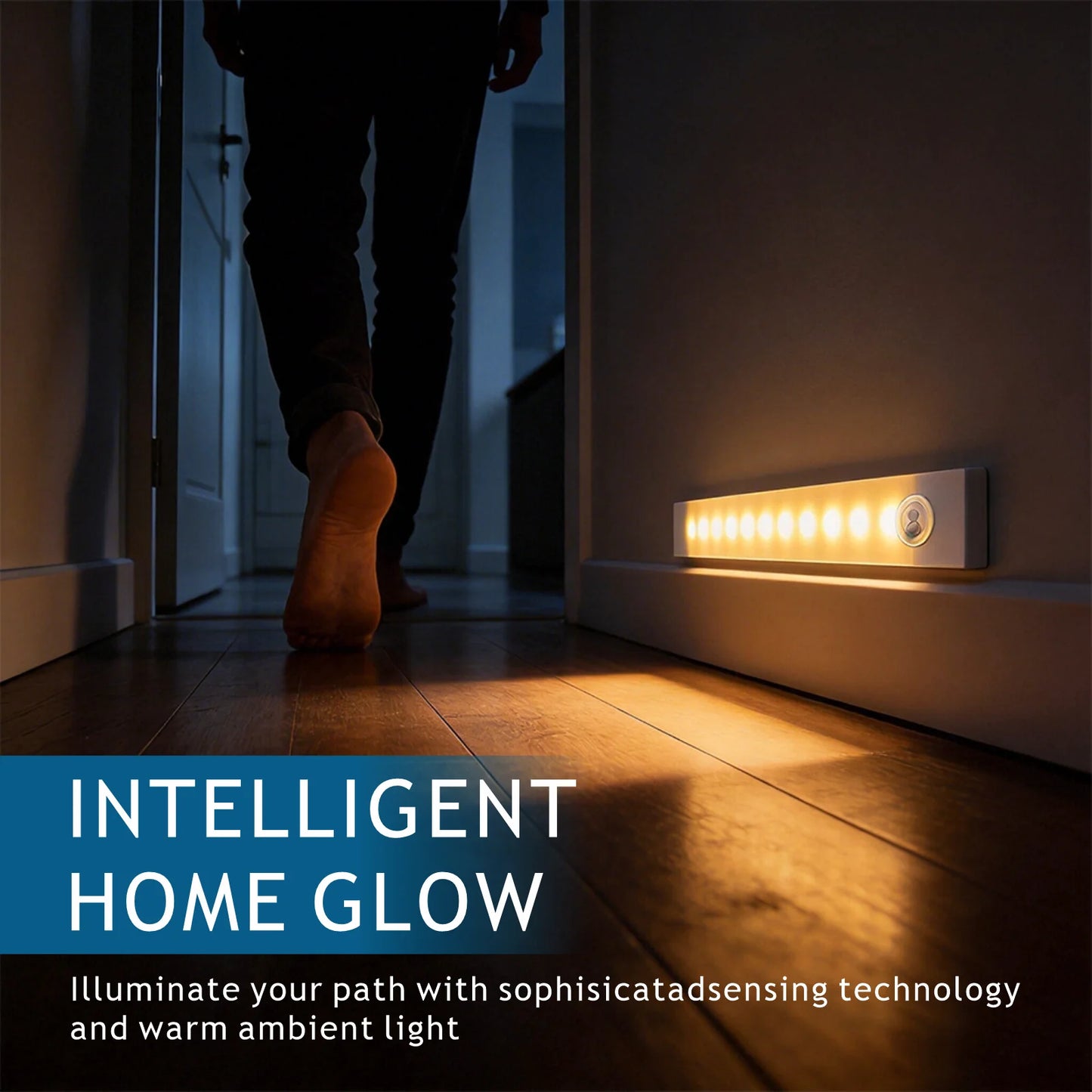 Motion Sensor LED Magnetic Under Cabinet Light | Versatile Lighting Solution