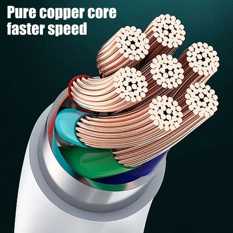 300W Super Fast Charging USB Type C Data Cable | Universal Compatibility