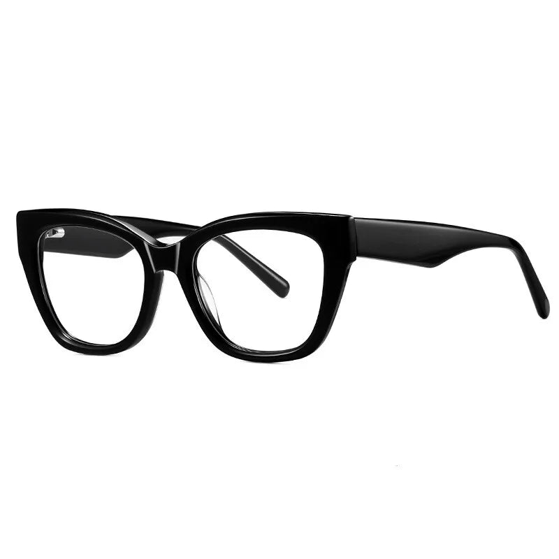 Stylish Cat Eye Acetate Glasses | Blue Light Blocking & Reading Eyewear