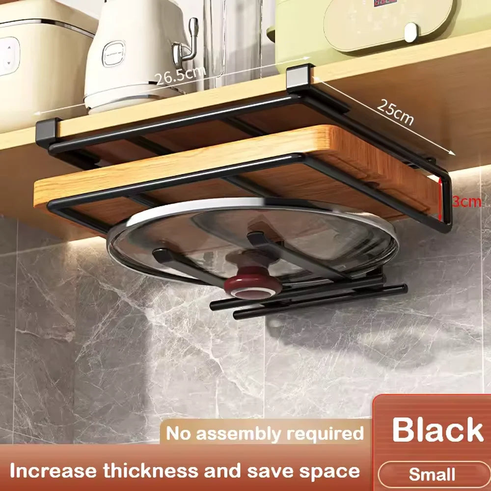 Kitchen Hanging Organizer Rack | Space-Saving Storage Solution