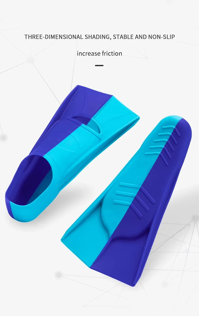 Silicone Swim Fins for Kids & Adults | Perfect for Pool Training