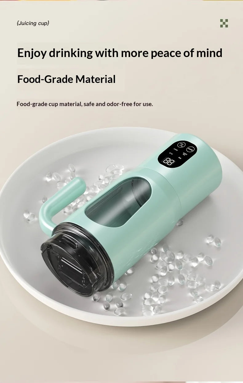 Portable Juice Maker Blender | 580ML Juicer for Smoothies & Shakes
