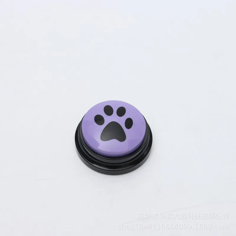 Botón de sonido interactivo para perros | Juguete de entrenamiento de comunicación para mascotas