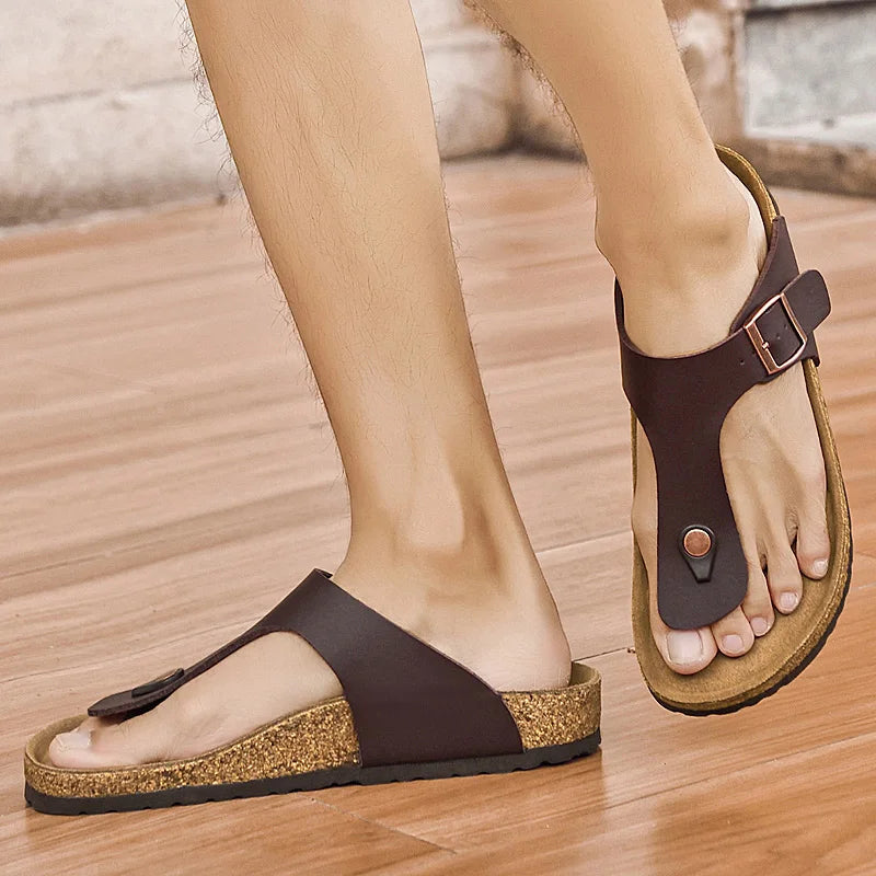 Breathable Lightweight Men's Casual Flip Flops for Summer Fun