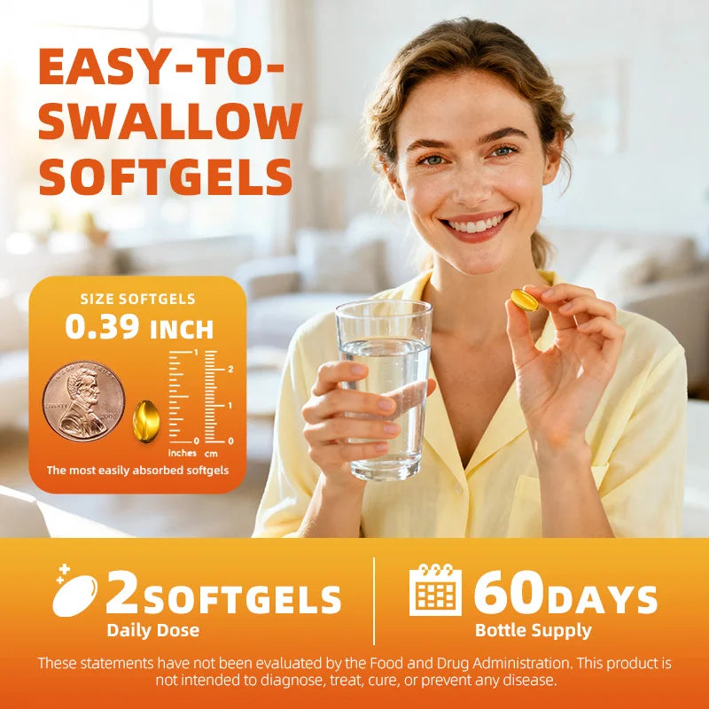 High Potency Vitamin E Capsules | Antioxidant Immune Support