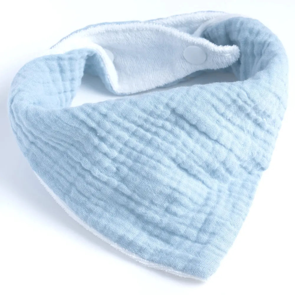 Soft Baby Triangle Scarf | Absorbent Burp Cloth for Newborns