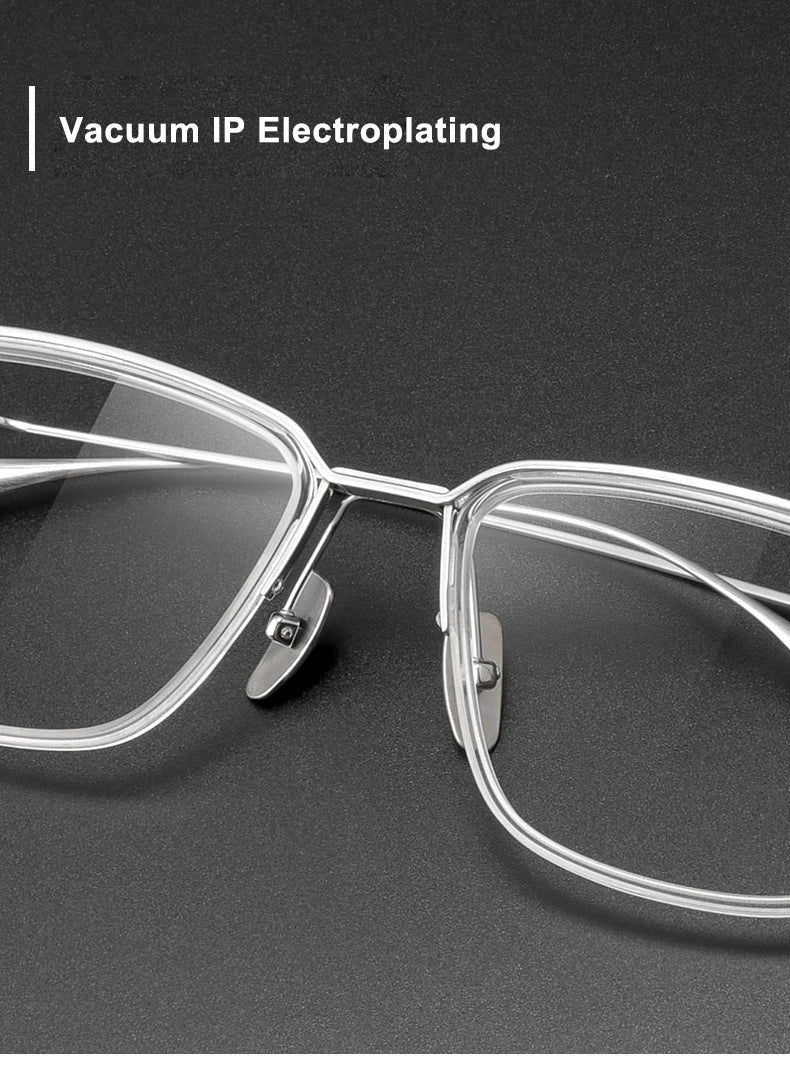 Ultra-light Luxury Business Glasses | Stylish Titanium Eyewear