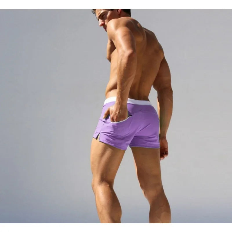 Trajes de baño sexis para hombre | Pantalones cortos de playa elegantes y cómodos
