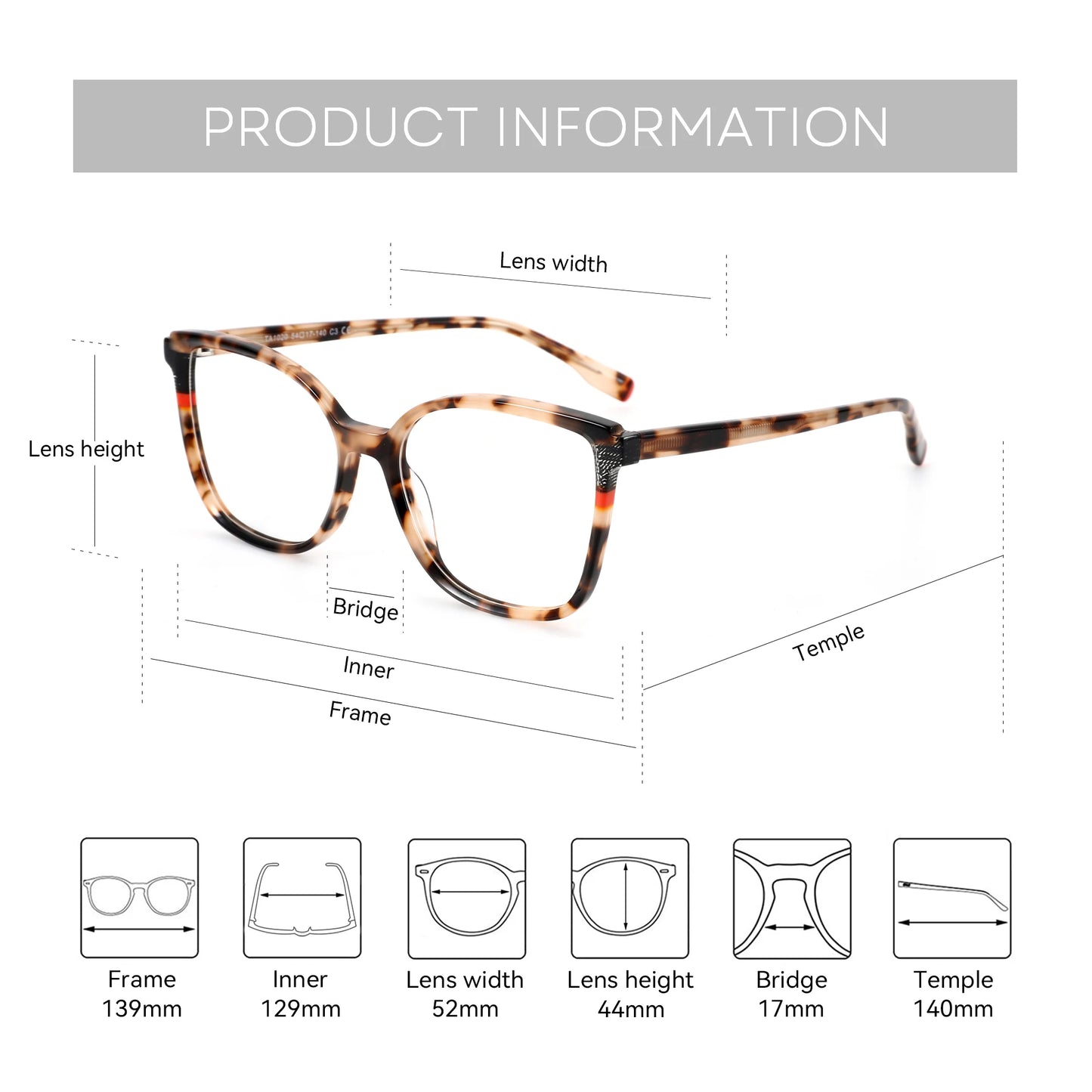 Stylish Women's Butterfly Prescription Glasses | Anti Blue Light Protection