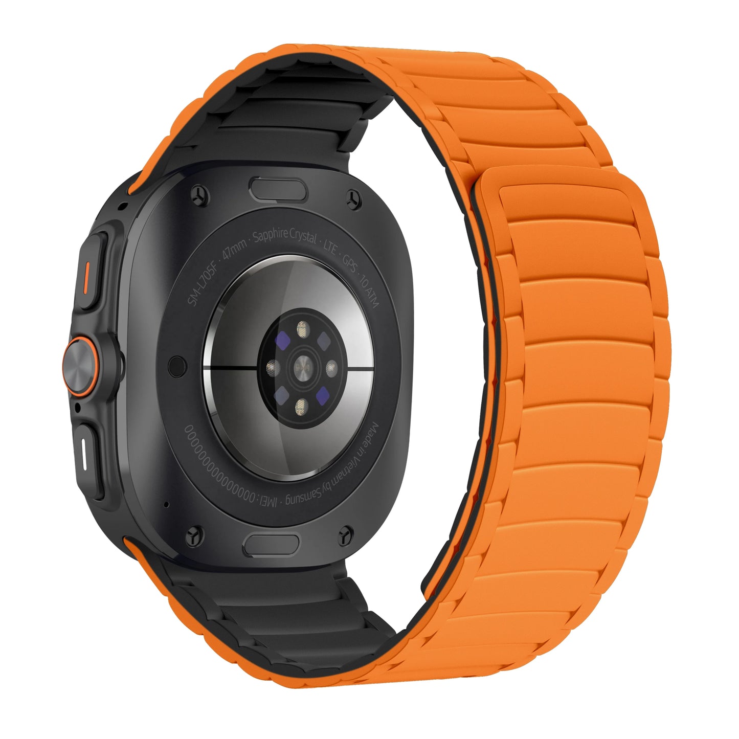 Magnetic Silicone Band for a Comfortable Smartwatch Experience