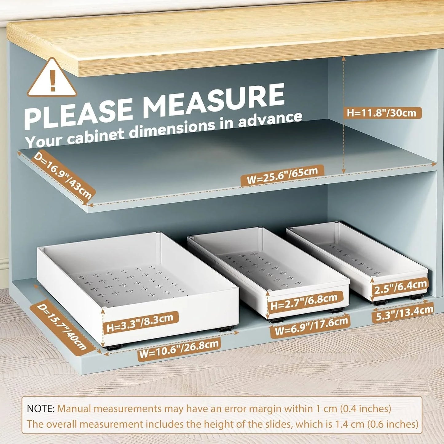 Pull-Out Kitchen Organizer Rack | Smart Storage Solution