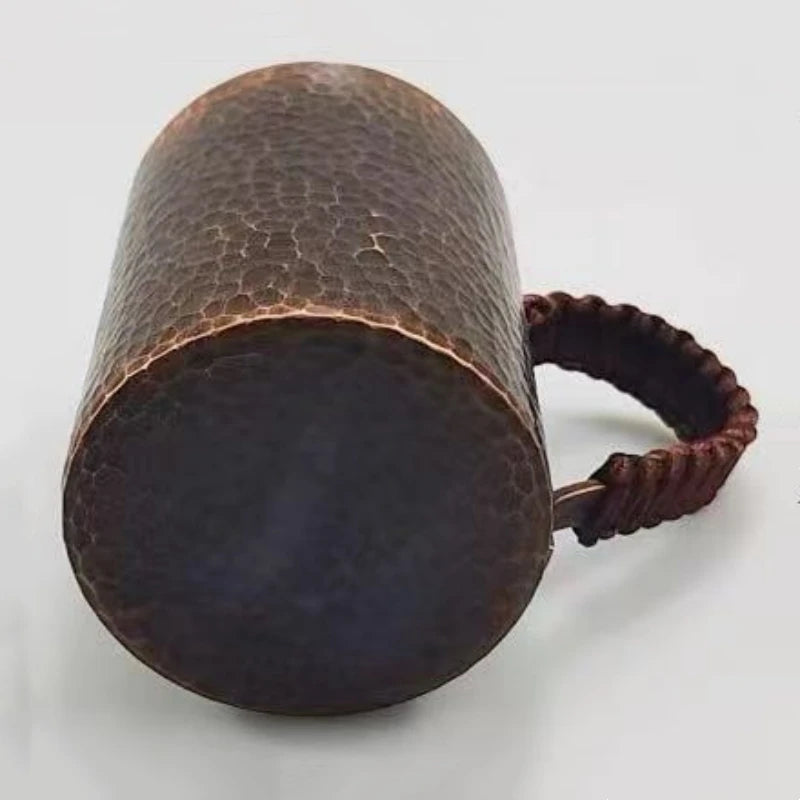 Vintage Pure Copper Mug | Handcrafted Moscow Mule Tumbler