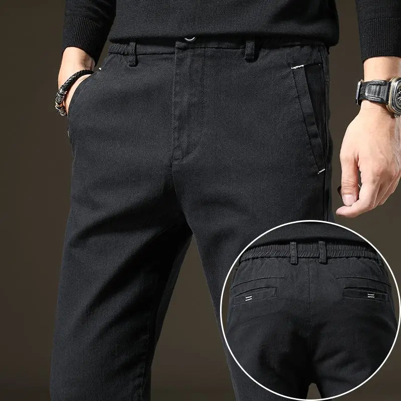 Versatile Baggy Suit Pants for Men | Casual Sports Trousers