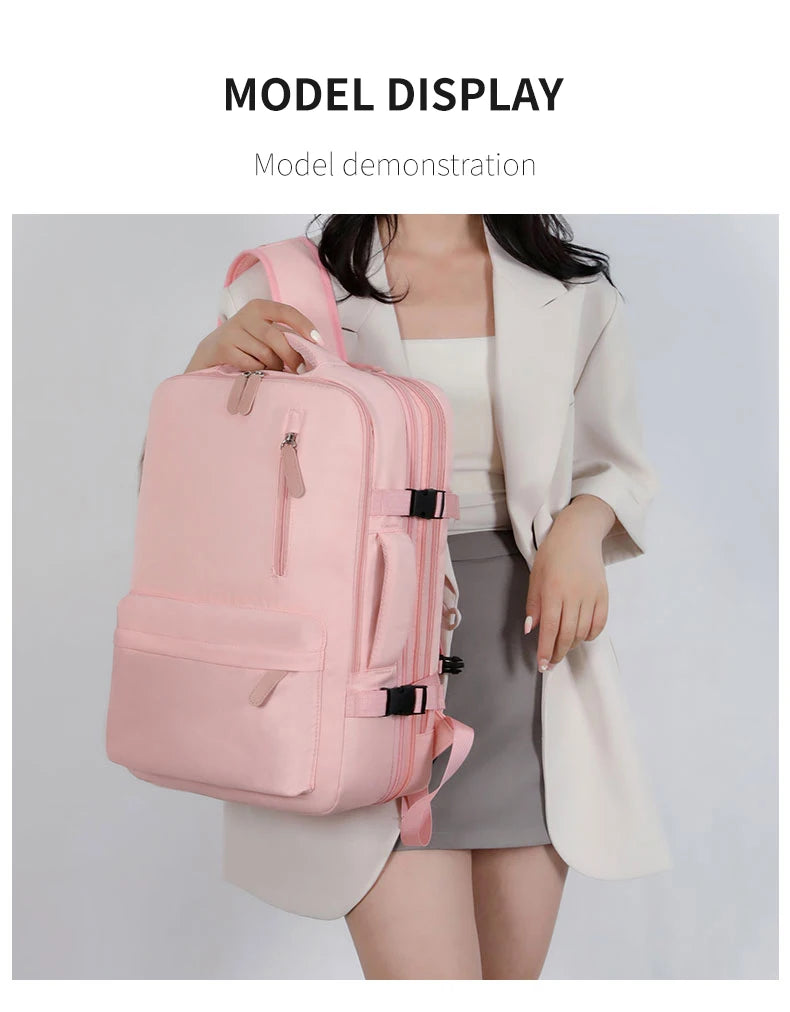 Versatile Airplane Travel Backpack | Perfect Carry-On Luggage