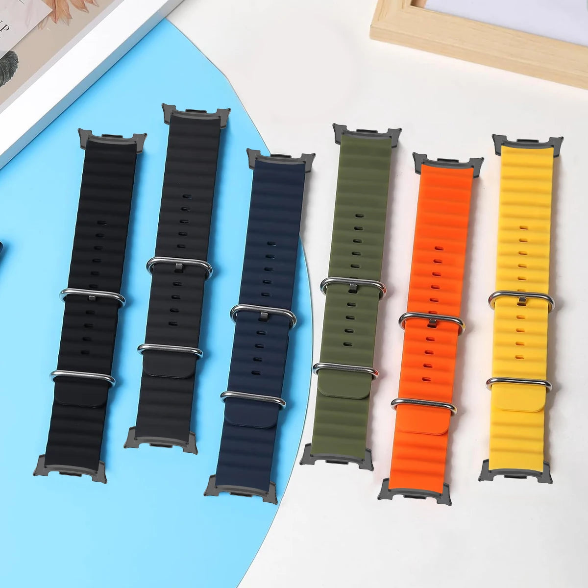 Breathable Silicone Sport Band for Galaxy Watches | Durable Ocean Strap