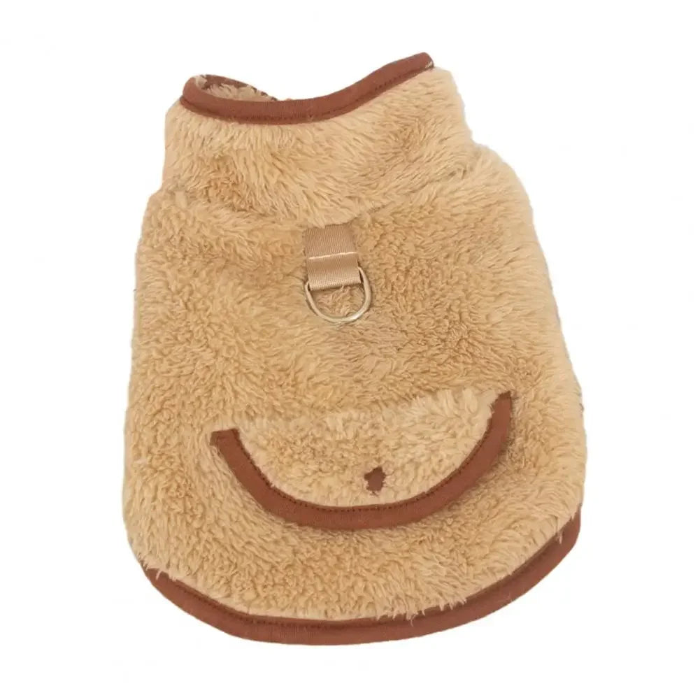 Reversible Plush Dog Pullover | Cozy Winter Pet Clothing