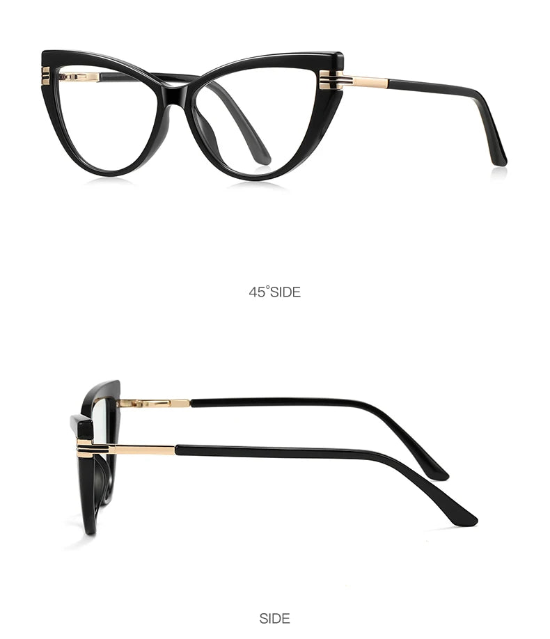Chic Cat Eye Anti-Blue Light Reading Glasses for Women