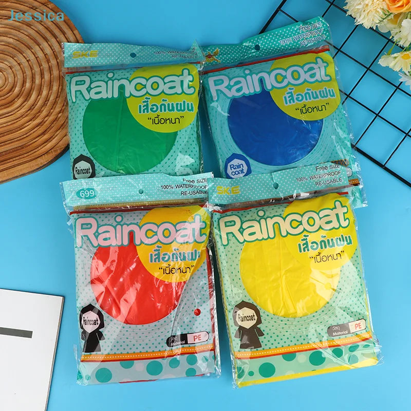 Lightweight Waterproof Raincoat | Multicolor Outdoor Rainwear