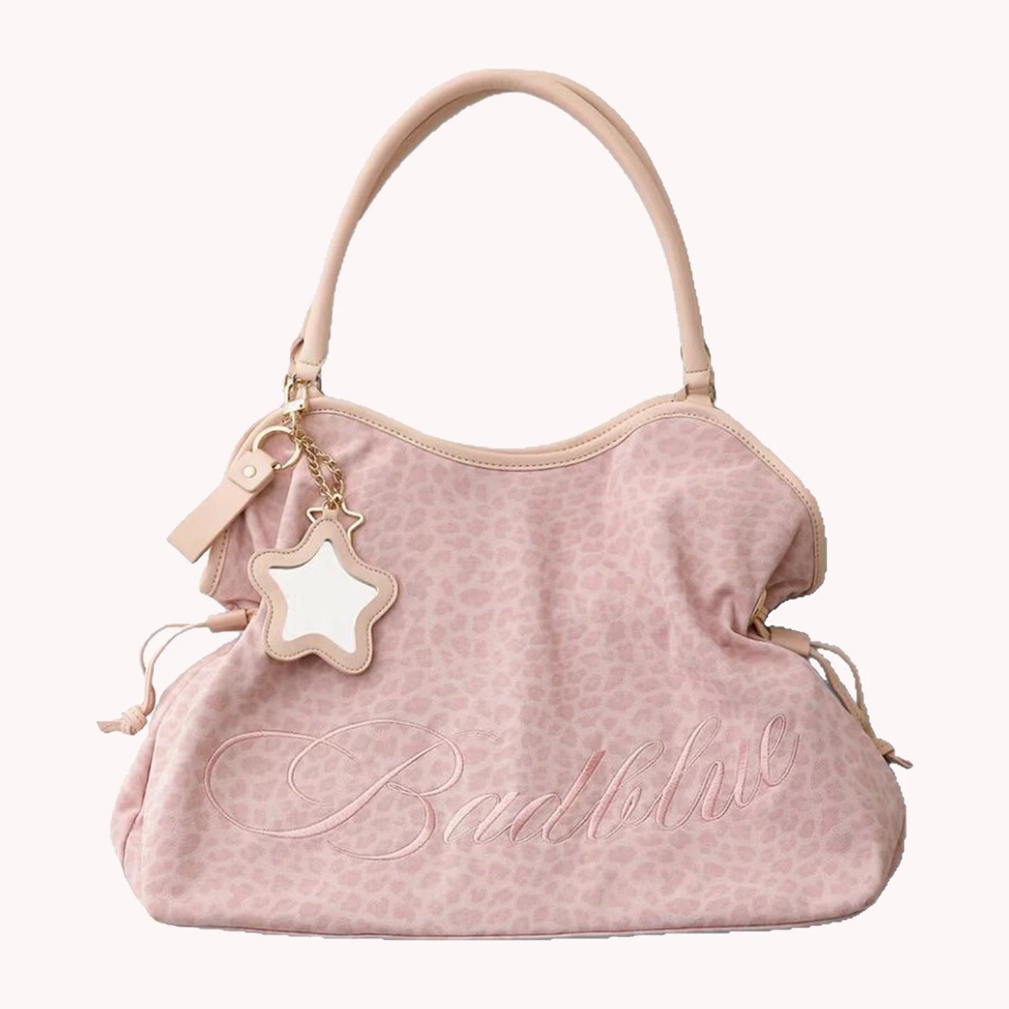 Large Capacity Leopard Print Tote Bag | Trendy Shoulder Handbag