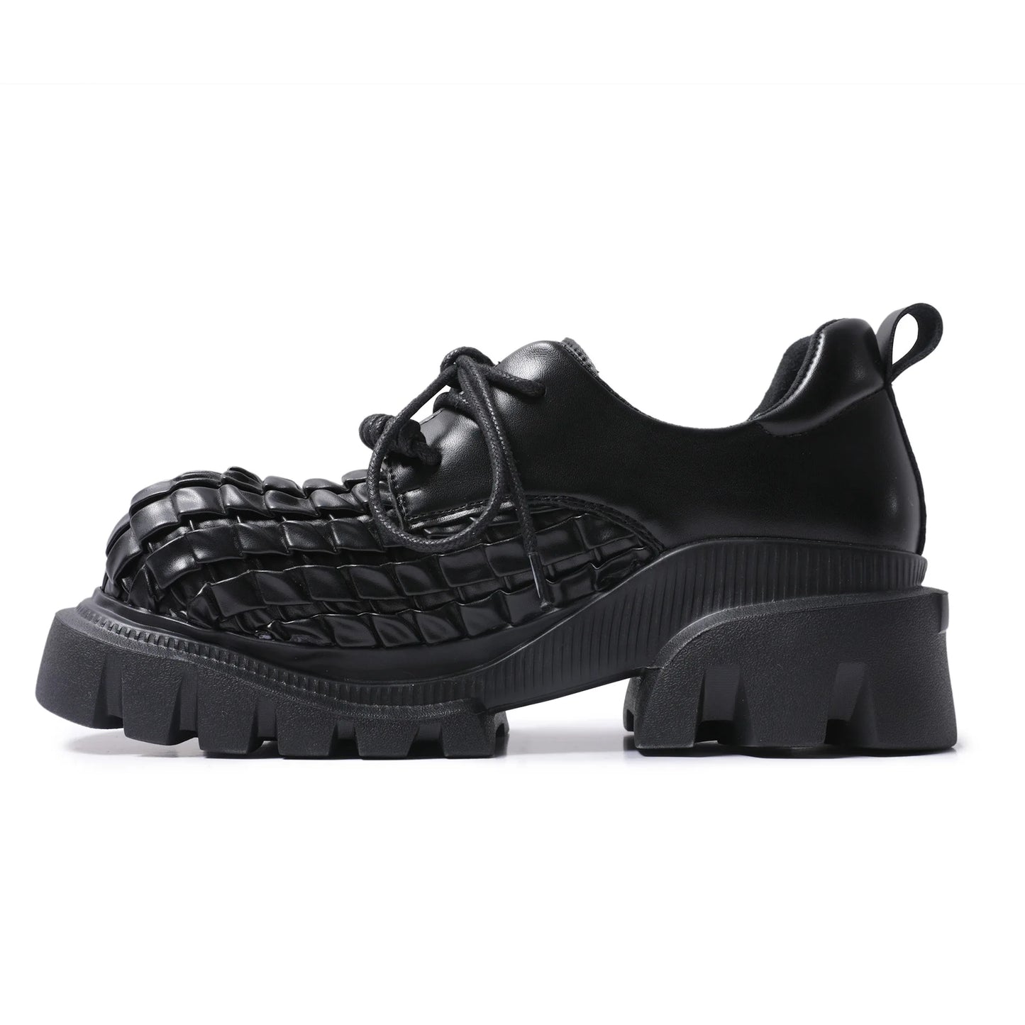 Women's British Style Height-Increasing Leather Pumps | Elegant Casual Shoes