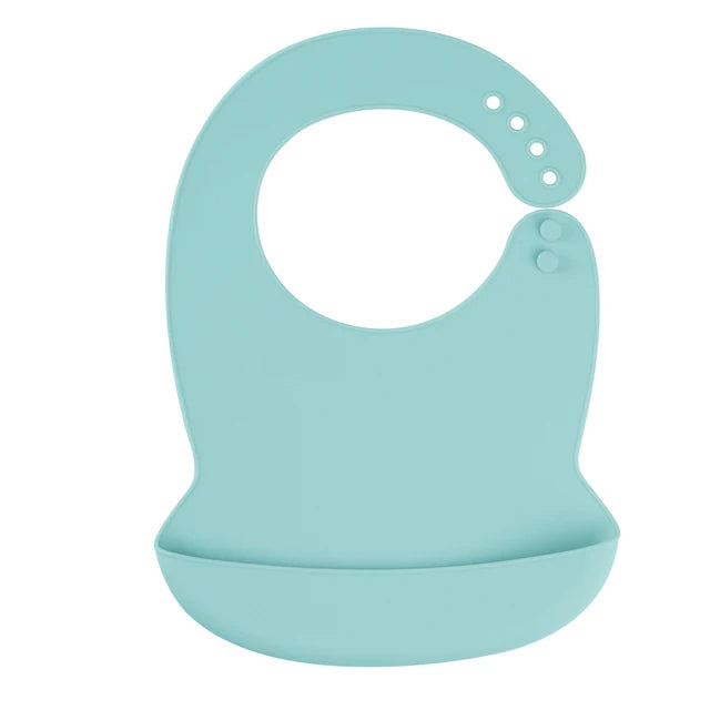 Waterproof Silicone Baby Bibs | Adjustable Cute Feeding Aprons