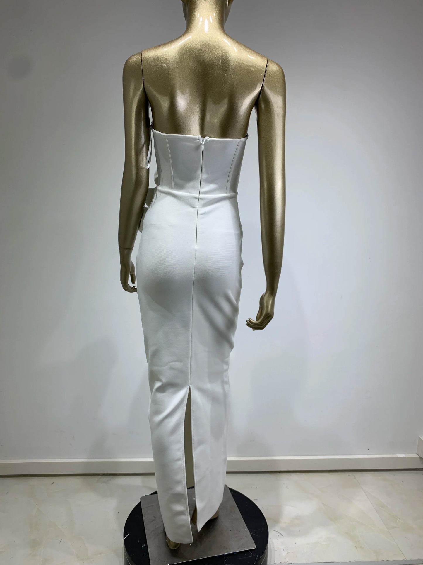 Women's Elegant Strapless Backless Bodycon Dress | Perfect Evening Wear