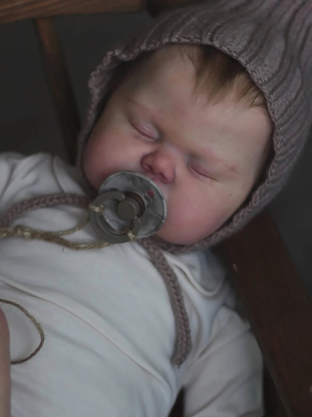 60CM Reborn Toddler Doll | Realistic Hand-Rooted Cuddle Baby