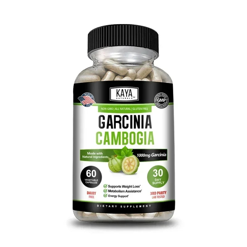 Garcinia Cambogia Extract Capsules | Natural Appetite Suppressant