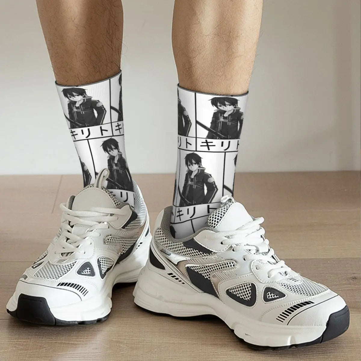 Super Soft Anime Logo Socks | Ultimate Comfort for All Seasons