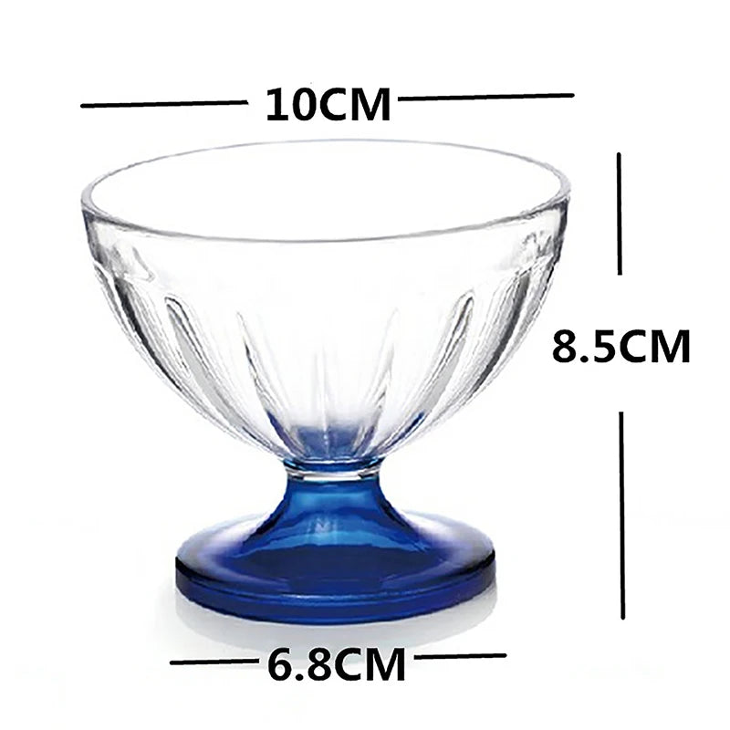 Clear Salad Bowl for Ice Cream, Desserts, and Salads | 250ml